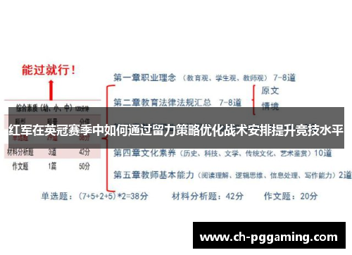 红军在英冠赛季中如何通过留力策略优化战术安排提升竞技水平